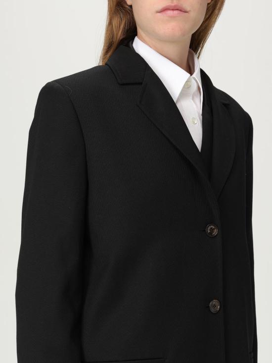 25FW 모스키노 코트 06078218 0555 Black - MOSCHINO