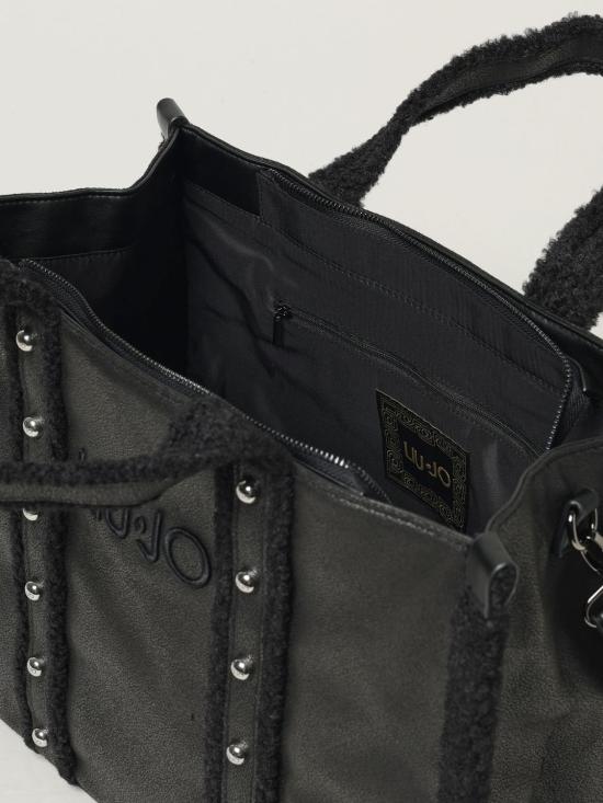 25FW 리우조 토트백 2F5027E0021 22222 Black - LIU JO