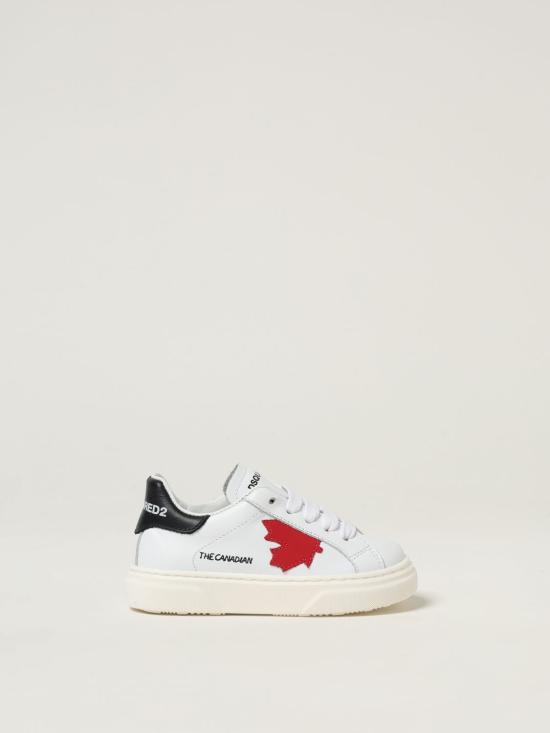 25FW [키즈] 디스퀘어드2 스니커즈 81378 01 White