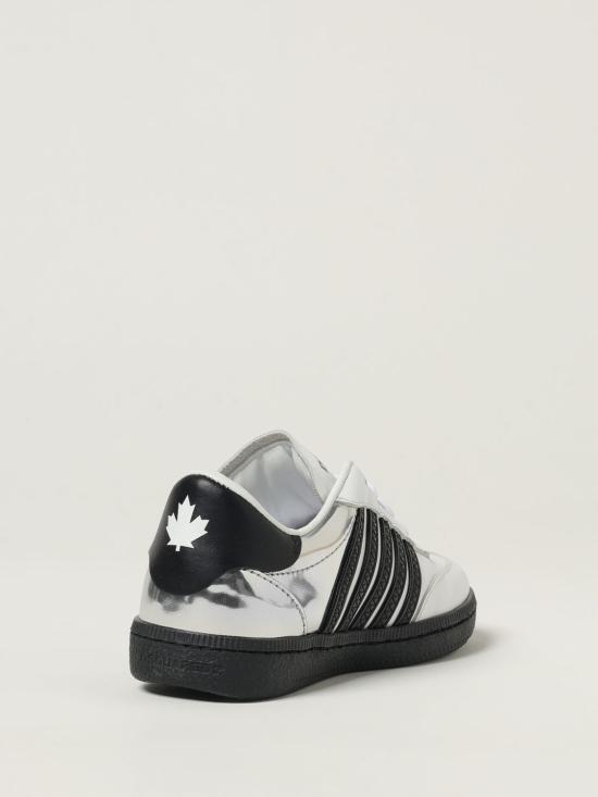 25FW [키즈] 디스퀘어드2 스니커즈 81472 01 White - DSQUARED2