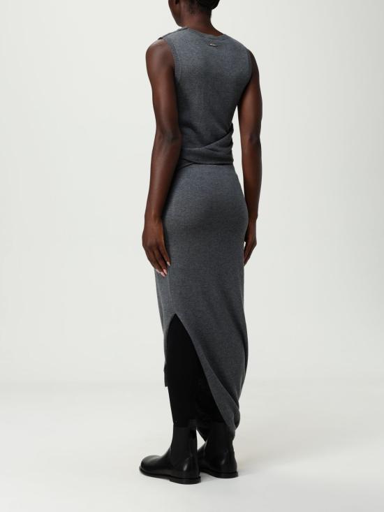 25FW JW앤더슨 롱 원피스 KW1445YN0320 972 Black - JW ANDERSON