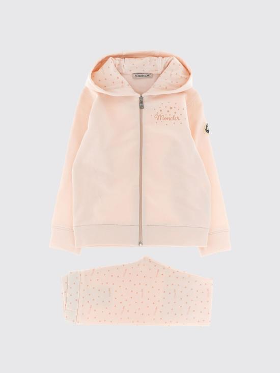 25FW [키즈] 몽클레어 오버롤 8M0000589A23 529 Pink