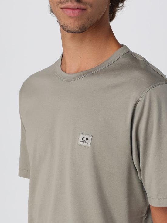 25FW 씨피 컴퍼니 반팔 티셔츠 19CMTS132A006374G 356 Black 1 - C.P. COMPANY