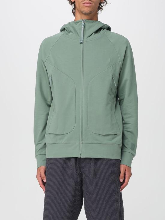 25FW 씨피 컴퍼니 긴팔 티셔츠 19CLSS012A006452W 619 Green