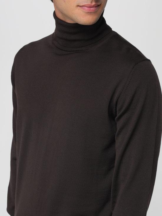 25FW 로베르토 콜리나 터틀넥 253M01003 M0108 Brown - ROBERTO COLLINA