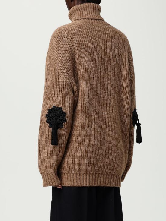 25FW 모스키노 터틀넥 09145504 0096 Camel - MOSCHINO