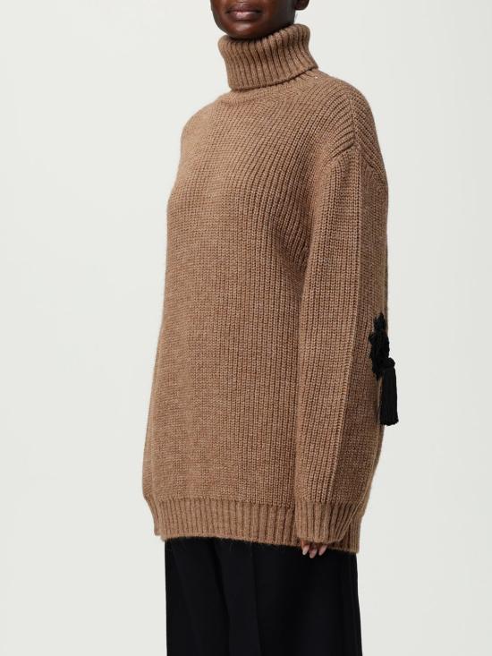 25FW 모스키노 터틀넥 09145504 0096 Camel - MOSCHINO