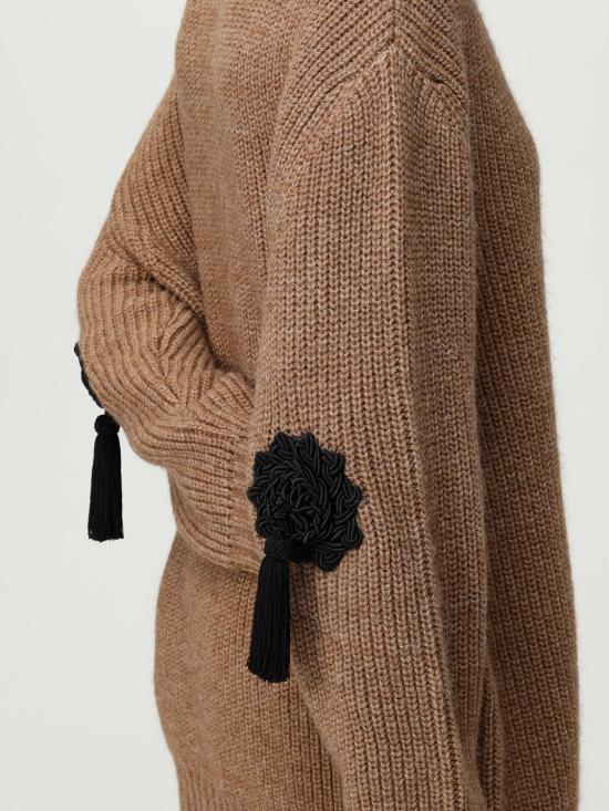 25FW 모스키노 터틀넥 09145504 0096 Camel - MOSCHINO