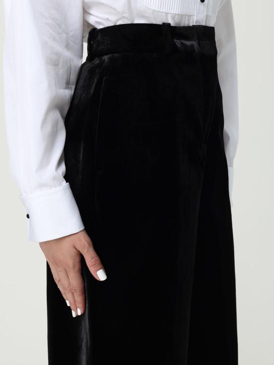 25FW 에르마노 설비노 스트레이트 팬츠 D476P718QVJ 95708 Black - ERMANNO SCERVINO