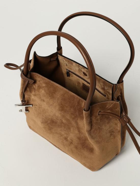 25FW 토즈 T 타임리스 미니 쇼핑백 XBWTSBA0300Q8E B999 Black - TODS