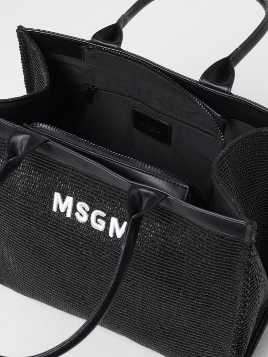 25FW [키즈] 엠에스지엠 가방 S5MSJGBA188 110 Black - MSGM