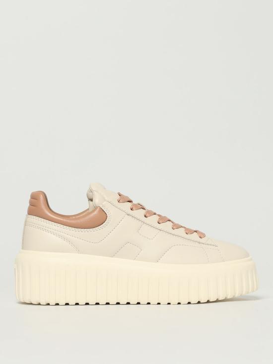 25FW 호간 H-스트라이프 스니커즈 HXW6450FC60LE9 0MA5 Beige