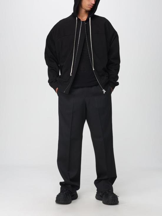 25FW 릭 오웬스 긴팔 티셔츠 RU02E1241BA 09 Black - RICK OWENS