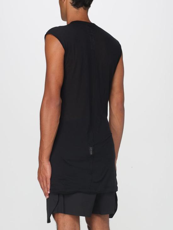 25FW 릭 오웬스 민소매 티셔츠 RU02E1157UC 09 Black - RICK OWENS