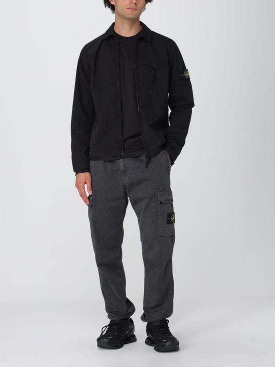 25FW 스톤 아일랜드 셔츠 1200003S0010 V0029 Black - STONE ISLAND