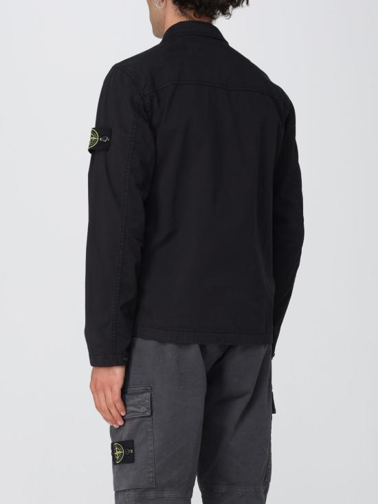 25FW 스톤 아일랜드 셔츠 1200003S0010 V0029 Black - STONE ISLAND