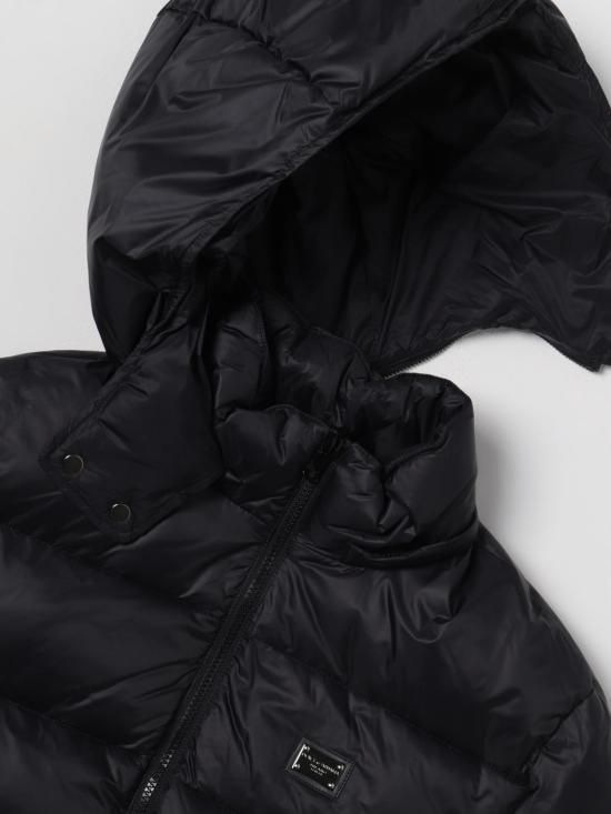 25FW [키즈] 돌체앤가바나 캐주얼 자켓 L4JB6FG7KZ9 N0000 Black - DOLCE & GABBANA