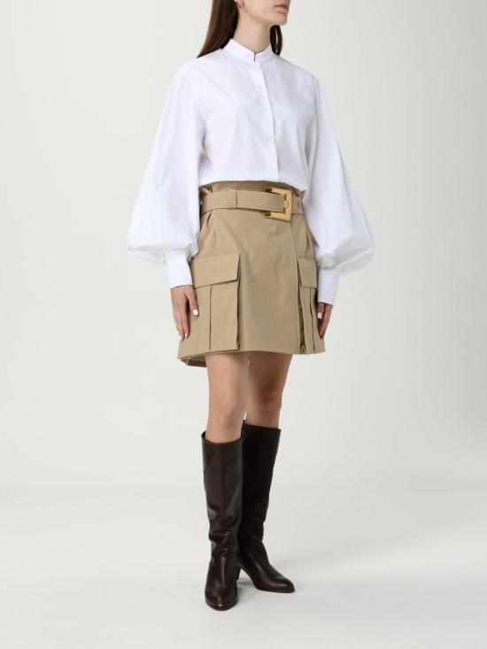 25FW 발망 셔츠 FF1HU681CG22 0FA White - BALMAIN