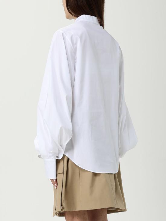 25FW 발망 셔츠 FF1HU681CG22 0FA White - BALMAIN