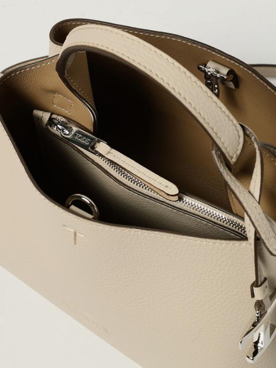 25FW 토즈 마이크로 토트백 XBWAPAEL000QRI 9O22 White - TODS