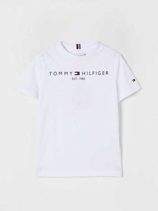 25FW [키즈] 타미힐피거 티셔츠 KS0KS00210 YBR White