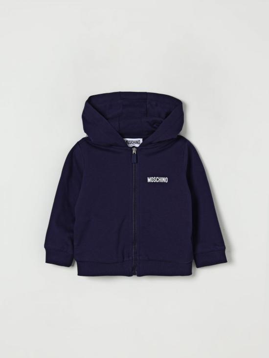 25FW [키즈] 모스키노 풀오버 MUF065LCA40 40016 Blue