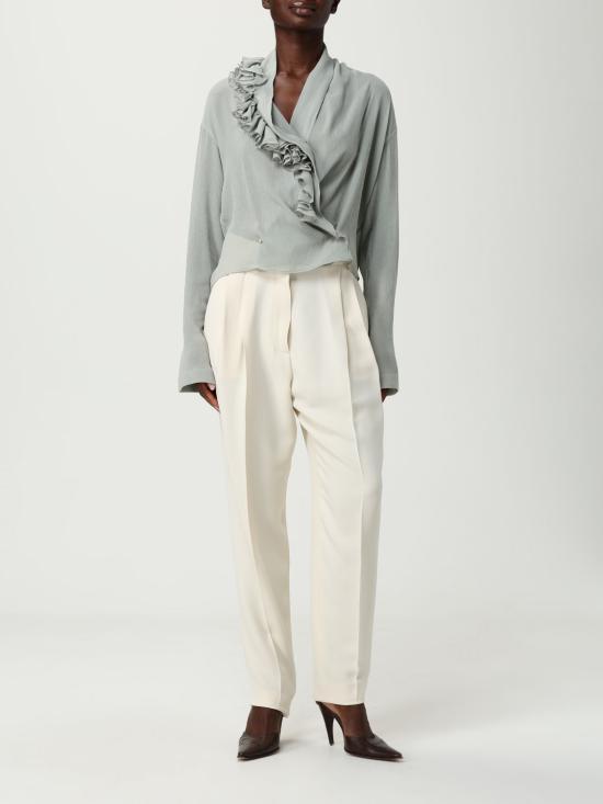 25FW 알베르타 페레티 블라우스 02136617 0483 Ice - ALBERTA FERRETTI