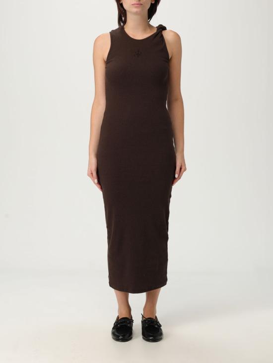 25FW JW앤더슨 롱 원피스 JD0043PG1841 687 Black