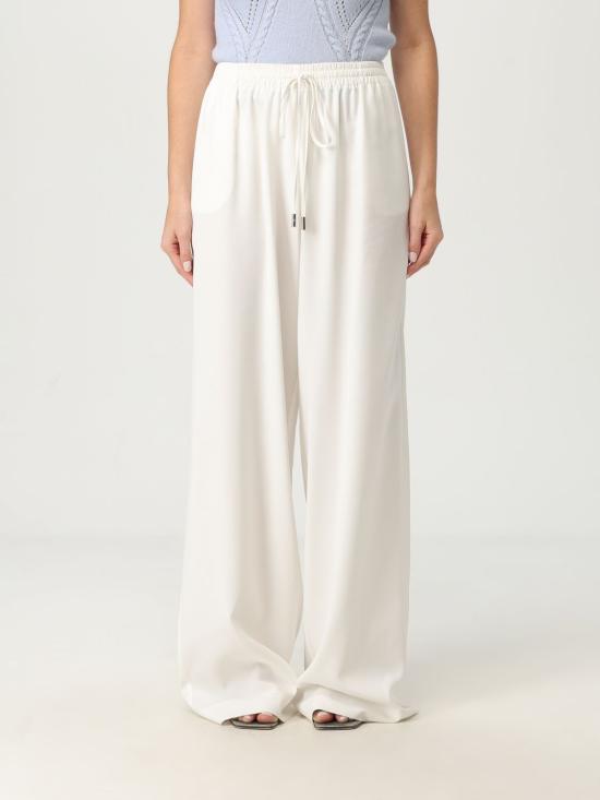 25FW 에르마노 설비노 트레이닝/조거 팬츠 D472P315WXW 14800 White