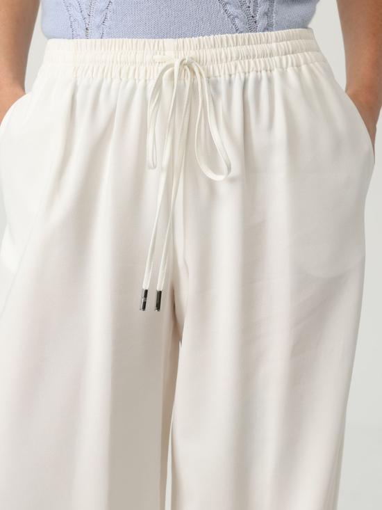 25FW 에르마노 설비노 트레이닝/조거 팬츠 D472P315WXW 14800 White - ERMANNO SCERVINO