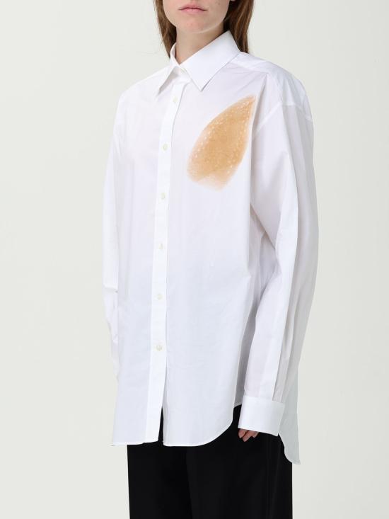 25FW 모스키노 셔츠 02065531 1001 White - MOSCHINO