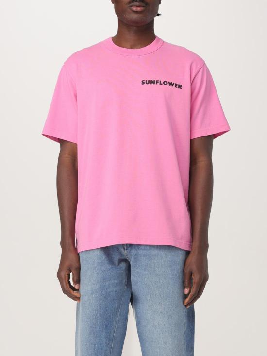 25FW 선플라워 반팔 티셔츠 2013 690 Pink