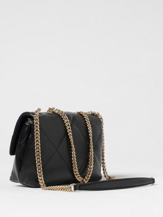 26FW 토리버치 스몰 키라 다이아몬드 퀼트 컨버터블 숄더백 154706 001 Black - TORY BURCH
