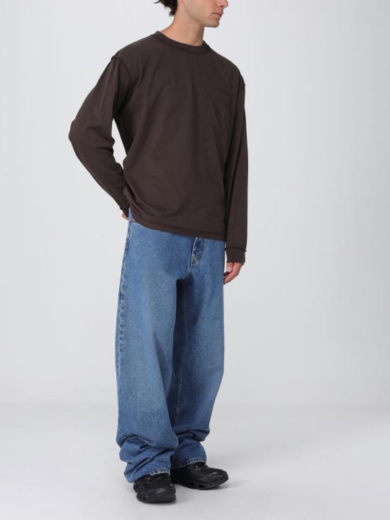 25FW MM6 메종마르지엘라 긴팔 티셔츠 SH0NH0016M20050 143 Grey - MM6 MAISON MARGIELA