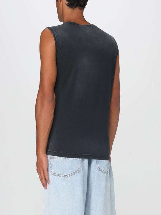 25FW 디젤 민소매 티셔츠 A196320CHBI 9XXA Black - DIESEL