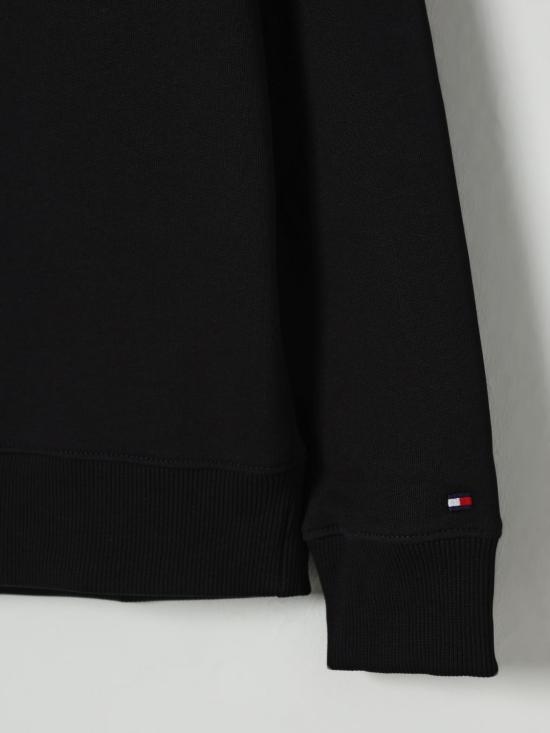 25FW [키즈] 타미힐피거 풀오버 KS0KS00212 BDS Black - TOMMY HILFIGER