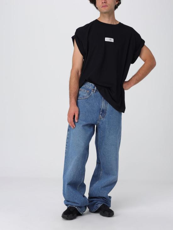 25FW MM6 메종마르지엘라 반팔 티셔츠 SH0GC0032S24312 900 Black - MM6 MAISON MARGIELA