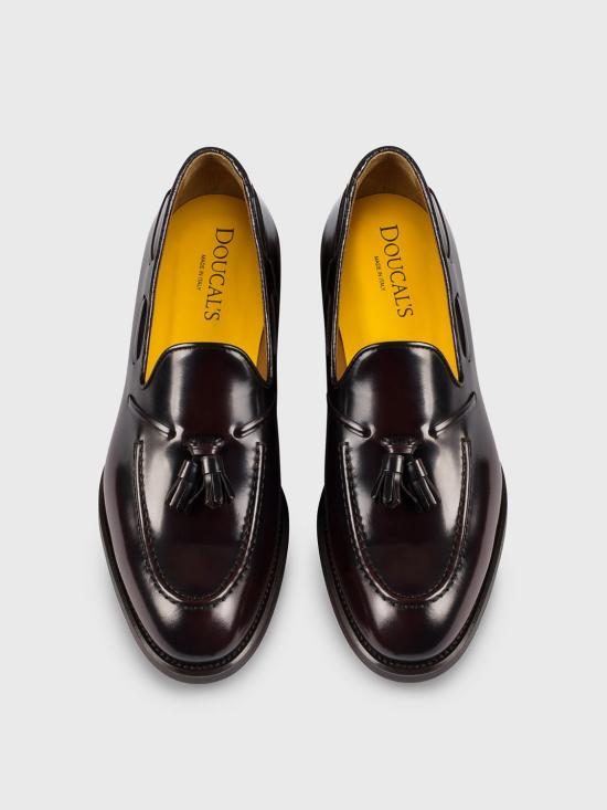 25FW 듀칼 로퍼 DU3339ORVNUF007 TL01 Crimson - DOUCAL’S