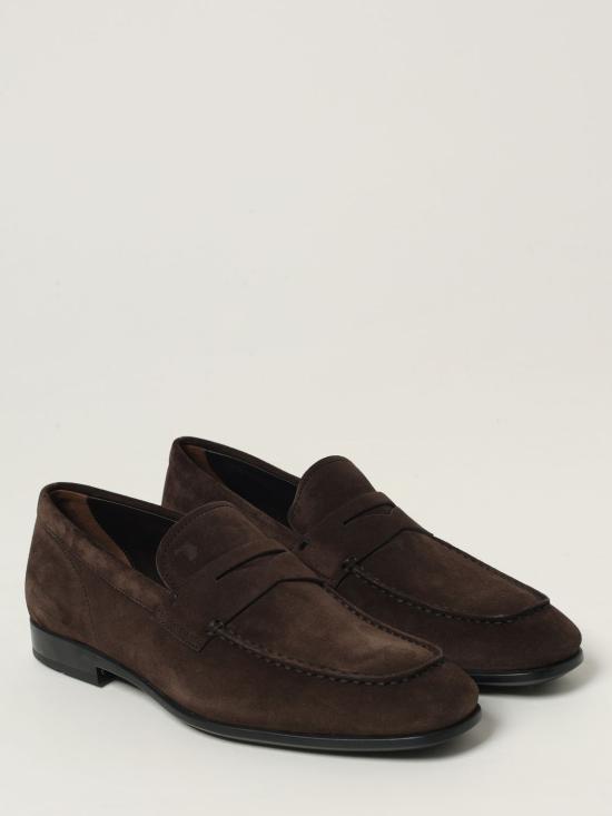 25FW 토즈 스웨이드 페니 로퍼 XXM51B00010RE0 S800 Brown - TODS