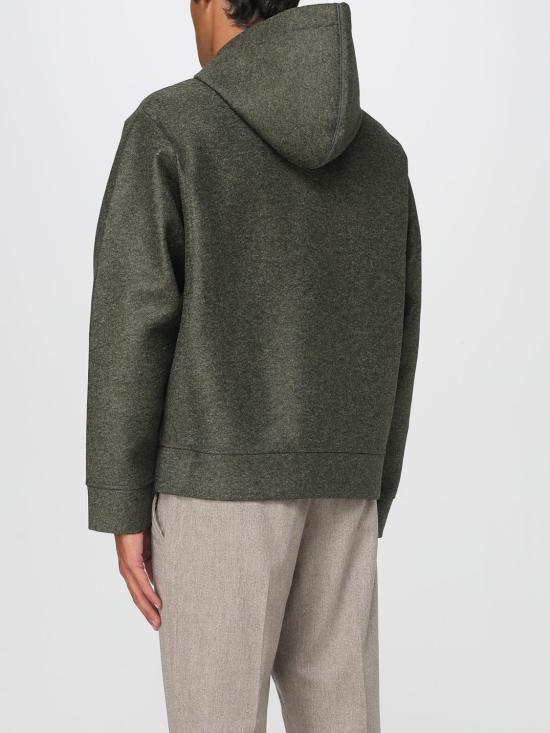 25FW 아페쎄 집업 니트 PSAFUM27993 KAF Green - A.P.C.