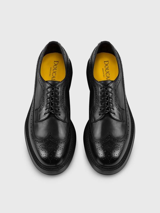 25FW 듀칼 로퍼 DU2523BRUXUF188 NN00 Black - DOUCAL’S