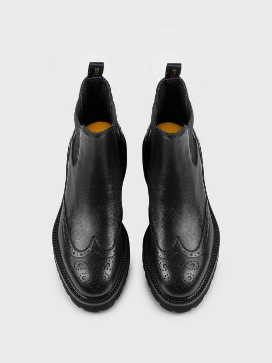 25FW 듀칼 뮬/슬리퍼 DD8036PHILUF214 NN00 Black - DOUCAL’S