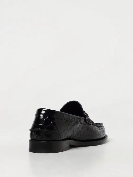 25FW 베르사체 로퍼 10135921A09881 1B00V Black - VERSACE