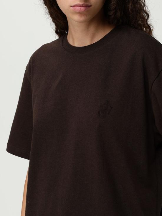 25FW JW앤더슨 반팔 티셔츠 JT0312PG1510 687 Black - JW ANDERSON