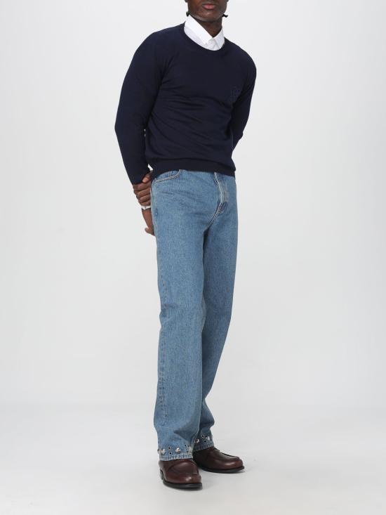 25FW 발렌티노 가라바니 스웨터 7V3KC35GB0U CLJ Marine - VALENTINO GARAVANI