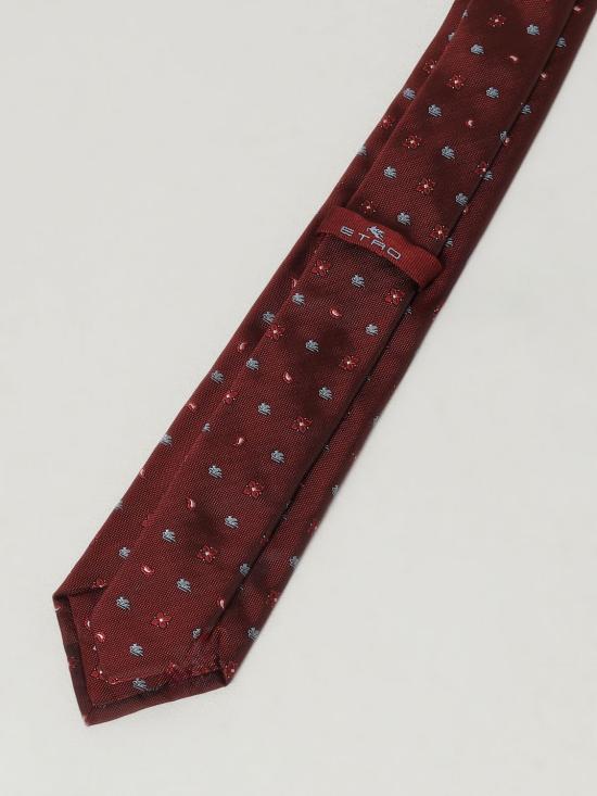 25FW 에트로 넥타이 MASA0001AQ229 S9865 Burgundy - ETRO