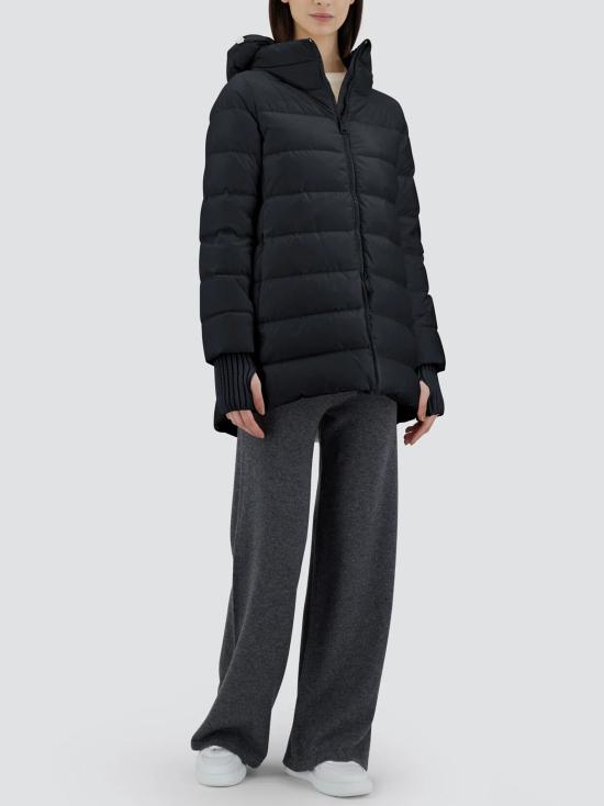 27FW 에르노 나일론 샤모니 A-셰이프 PI0660D12004Z 9389 NEROESPRESSO - HERNO