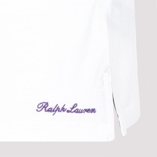  랄프로렌 퍼플라벨 긴팔 티셔츠 790508153003 White - RALPH LAUREN PURPLE LABEL