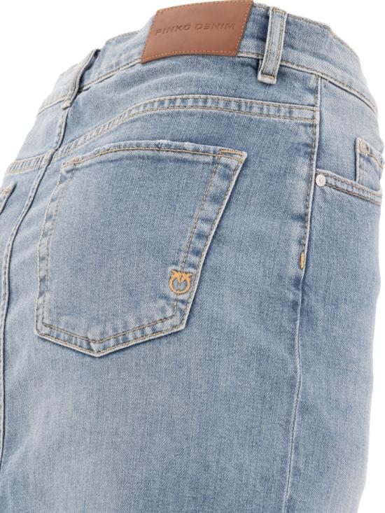 25SS 핑코 데님 스커트 104628 Blue - PINKO