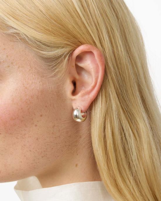  리에 스튜디오 이어링 LiÉ Studio 시몬  실버 - LIE STUDIO